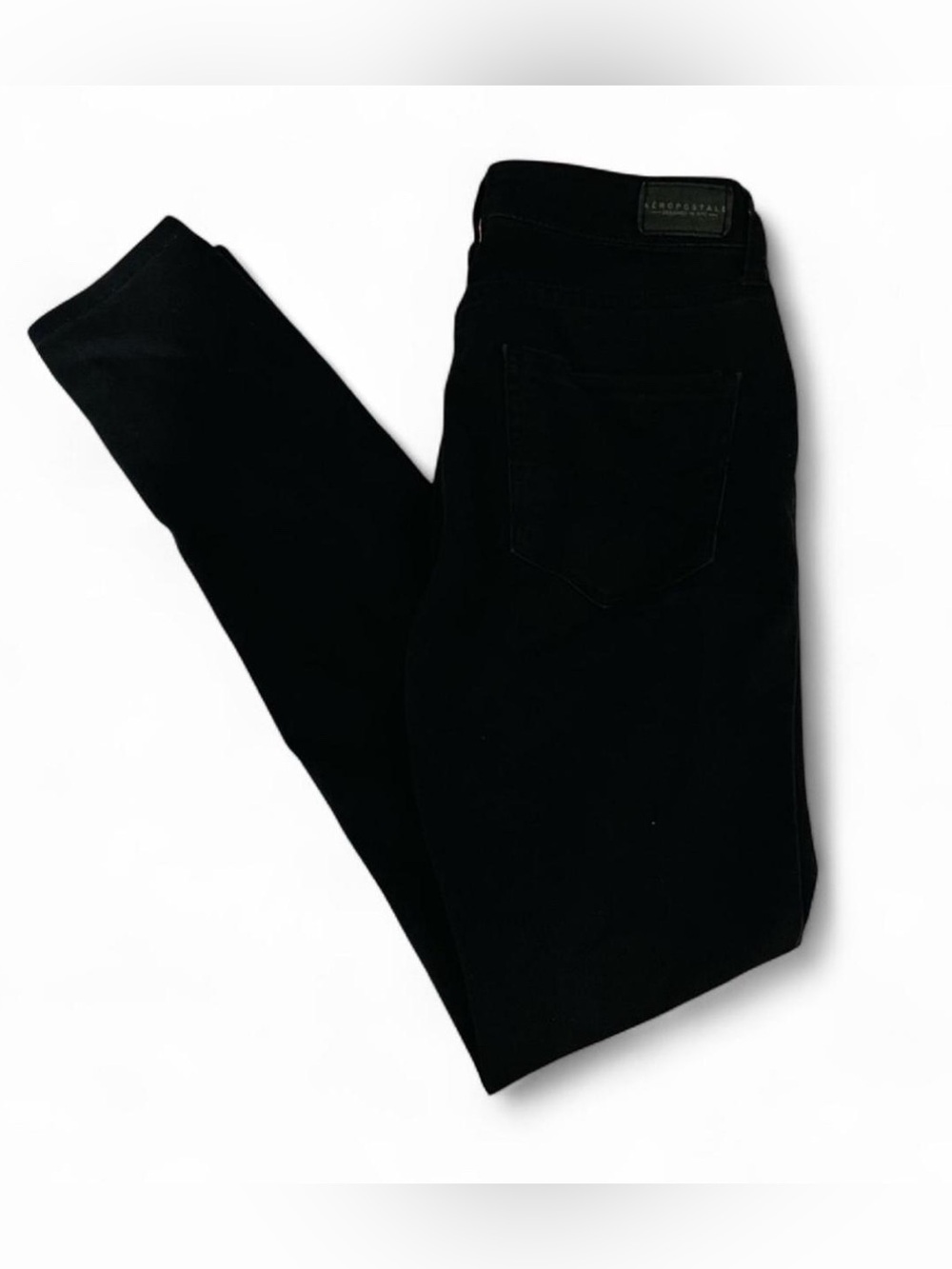 Aeropostale high-waisted black jeggings size 000 Regular